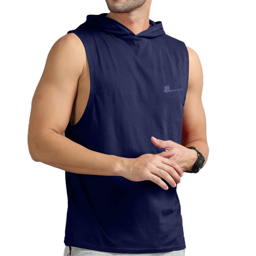 Men Hoodie Tank Top - Image 4