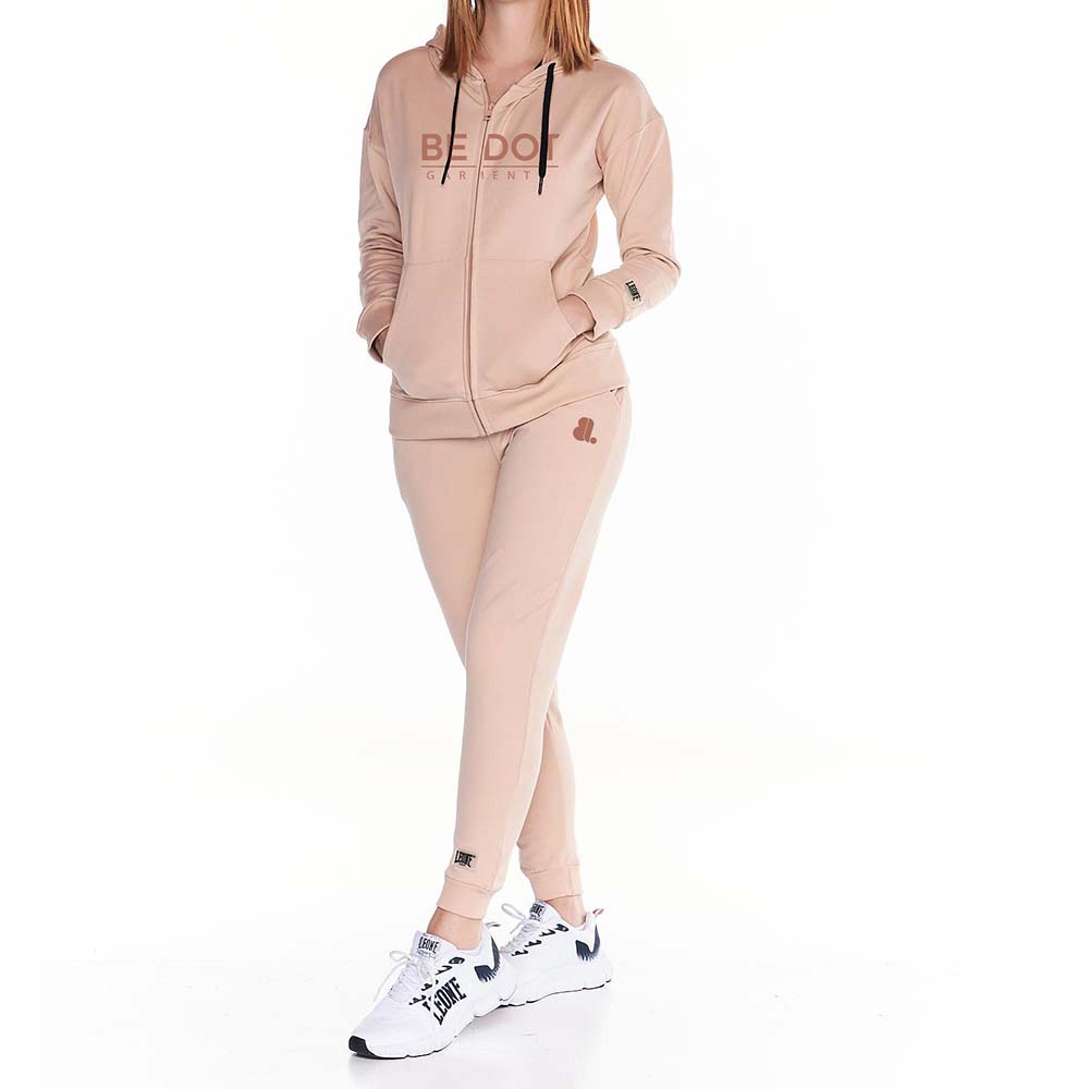 Single Color Zipper Track Suit Women