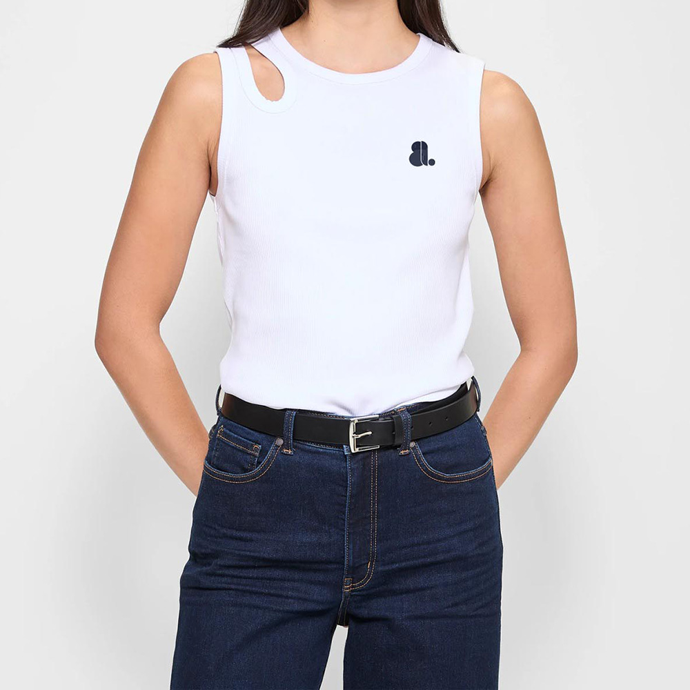 Women Cut Out Tank Top