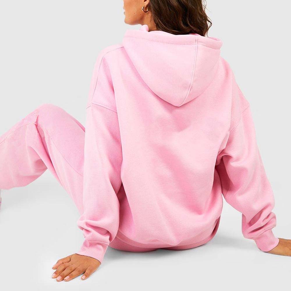 Acid Wash Pull Over Track Suit Women - Image 4