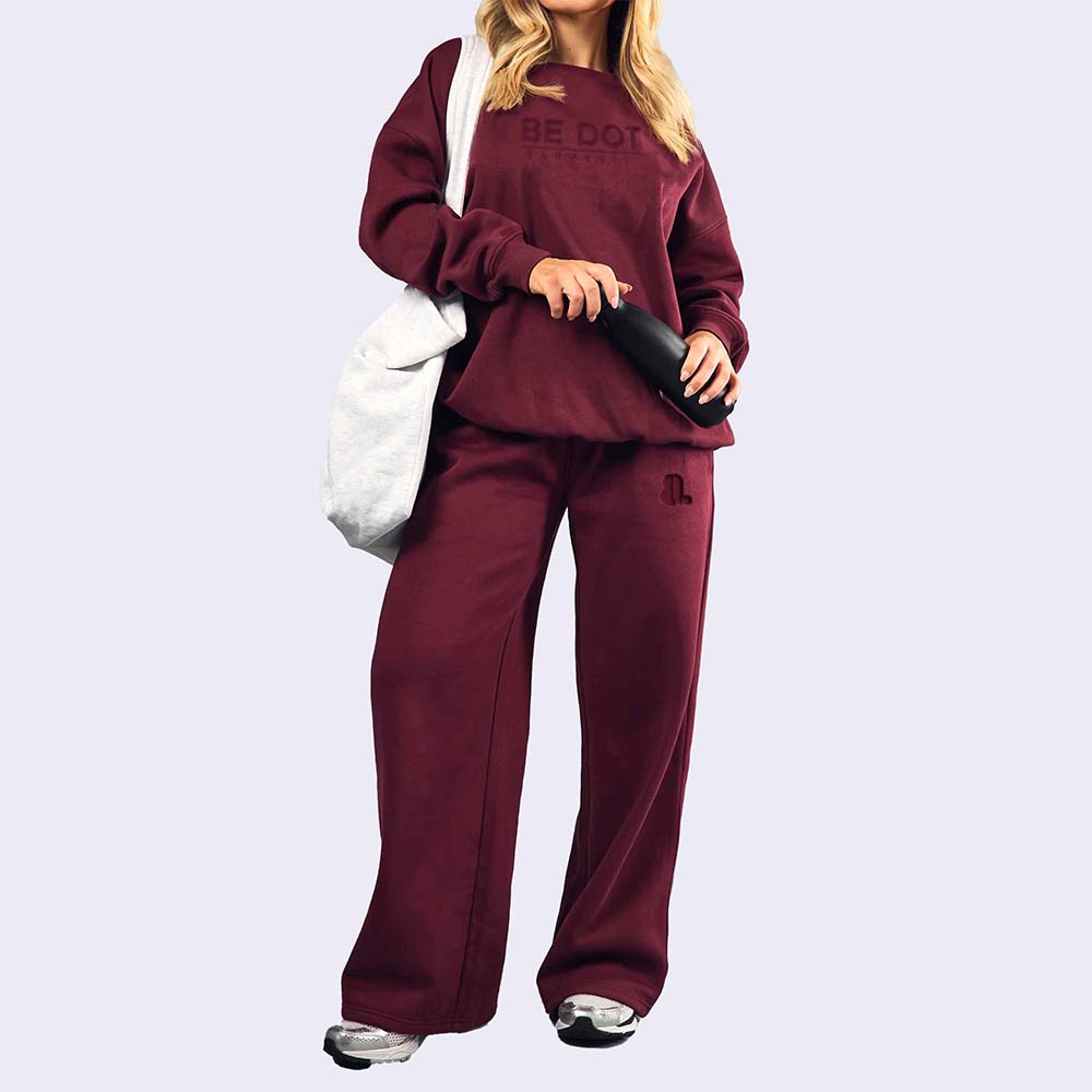 Acid Wash Pull Over Track Suit Women