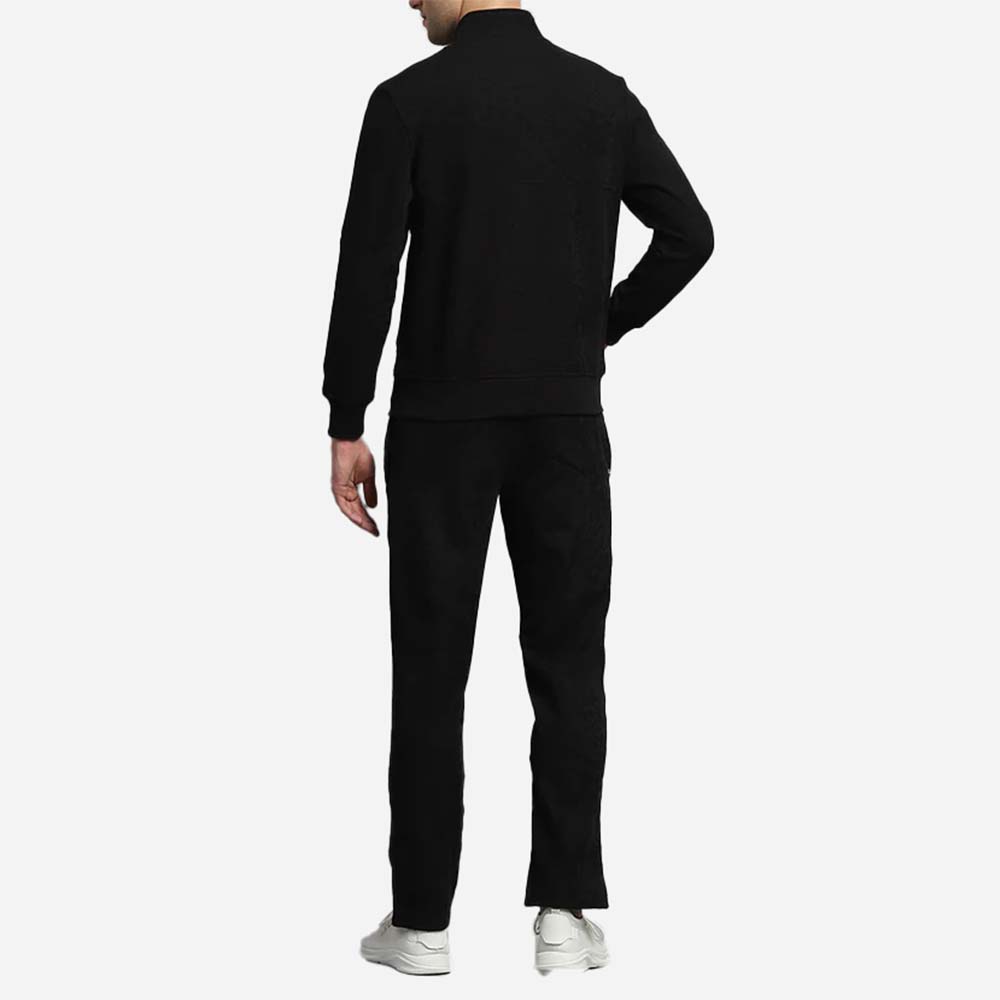 Single Color Zipper Track Suit Men - Image 4