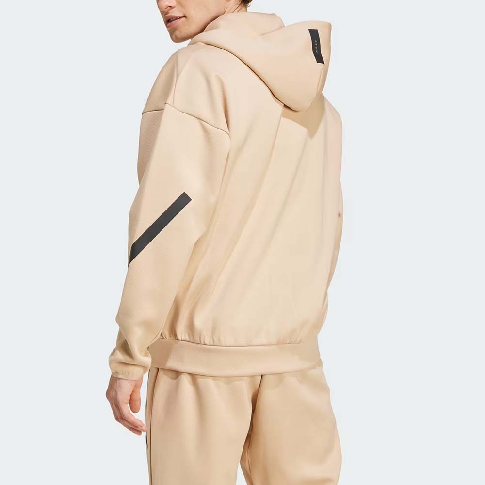 Single Color Zipper Track Suit Men - Image 4
