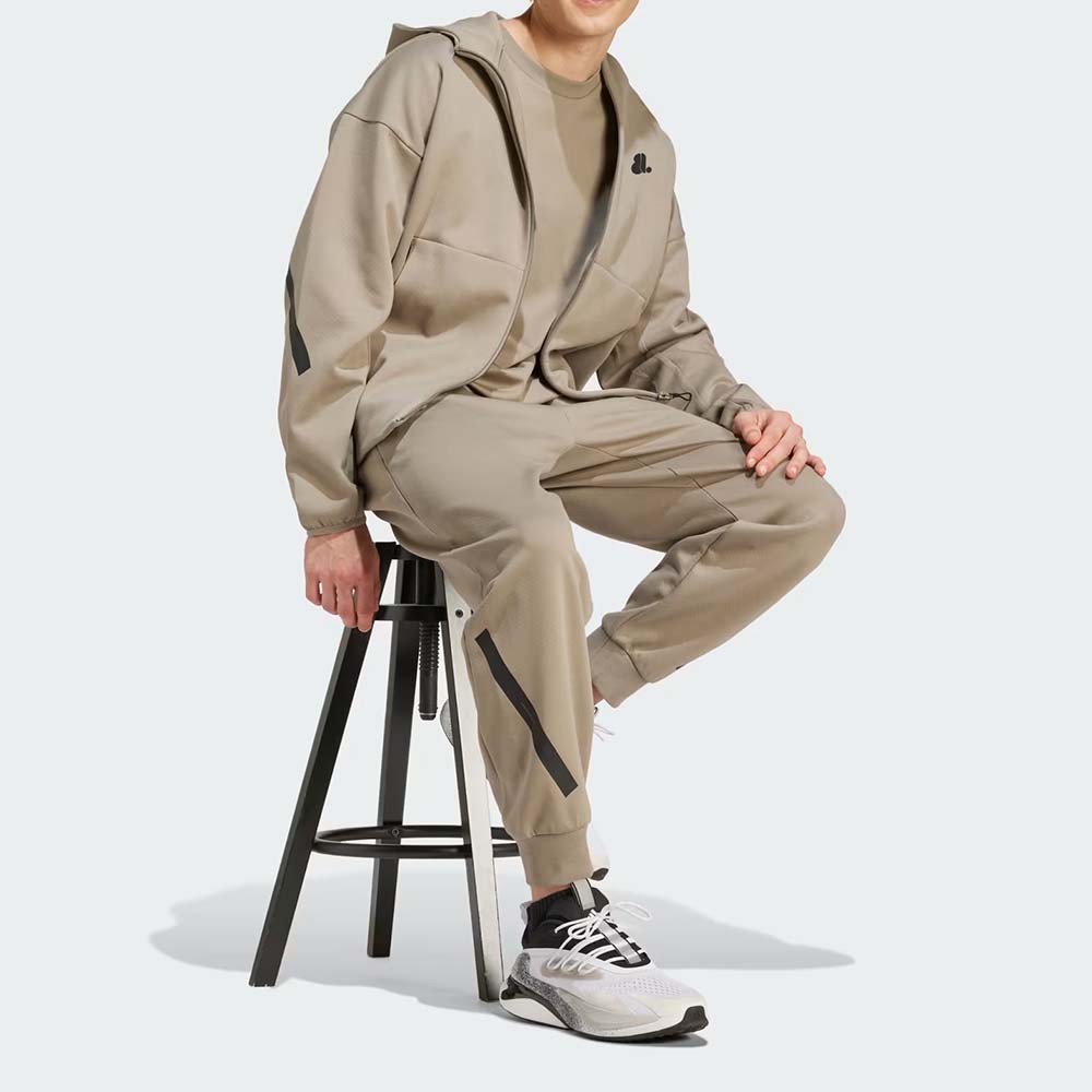Single Color Zipper Track Suit Men