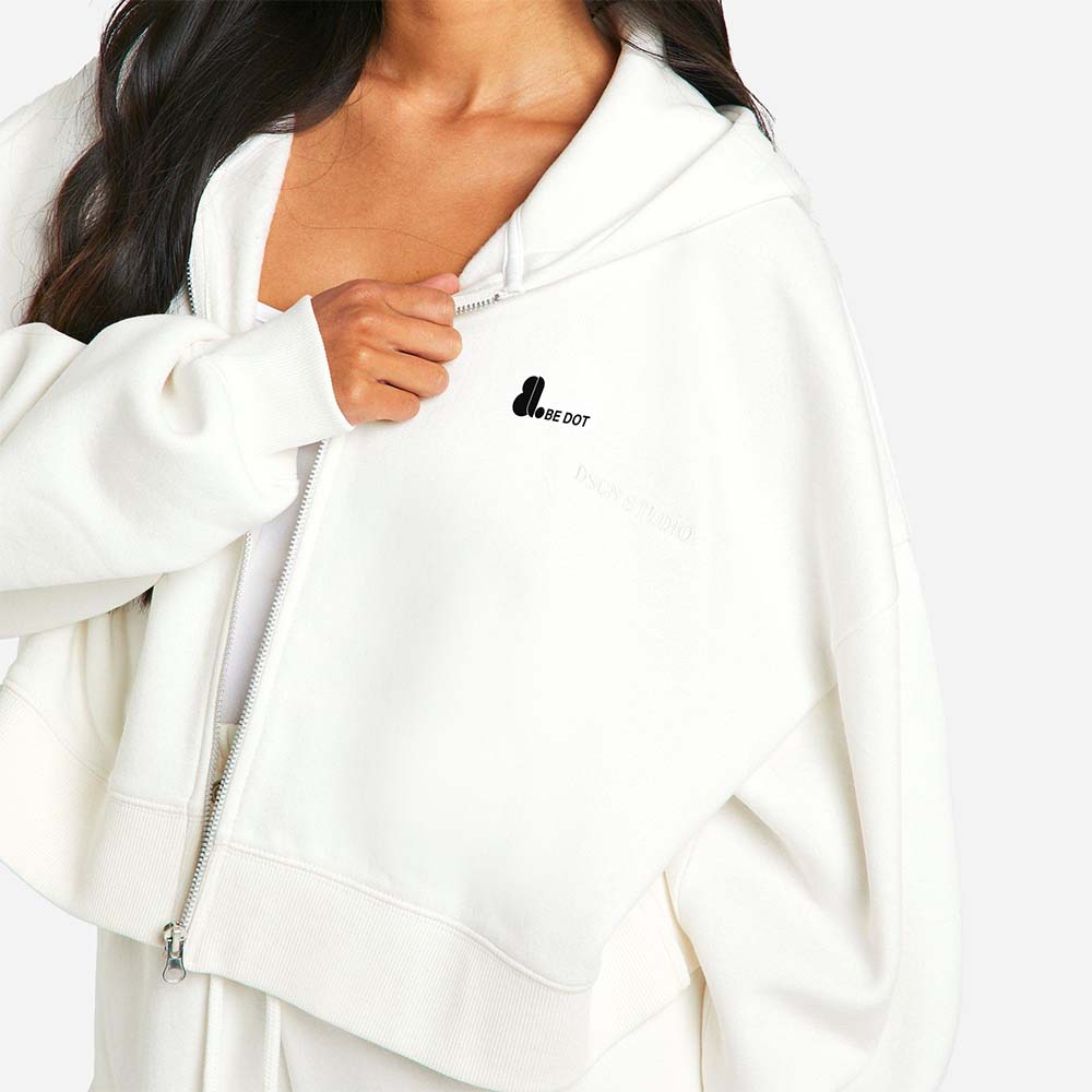 Single Color Zipper Track Suit Women