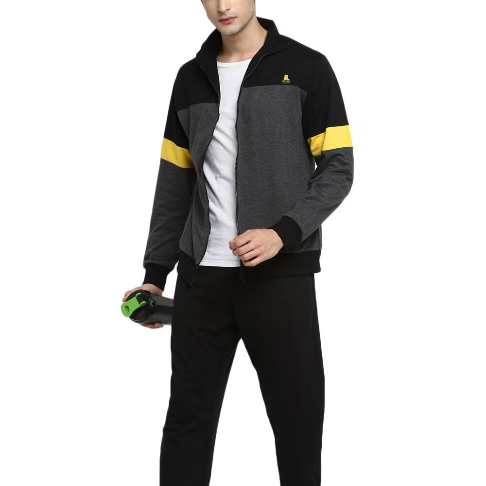 Block Zipper Track Suit Men
