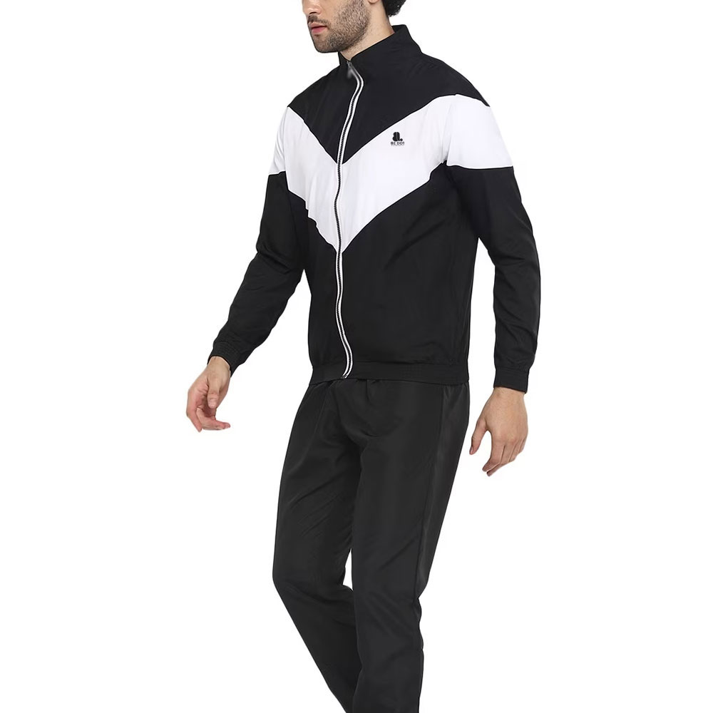Block Zipper Track Suit Men