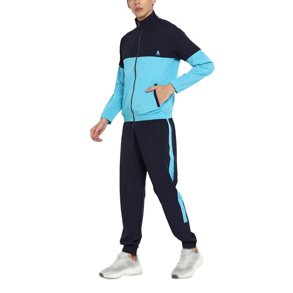Block Zipper Track Suit Men