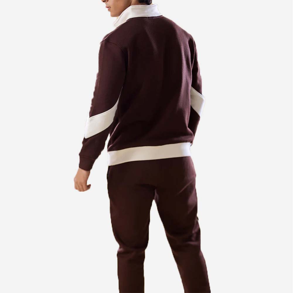 Block Zipper Track Suit Men - Image 4