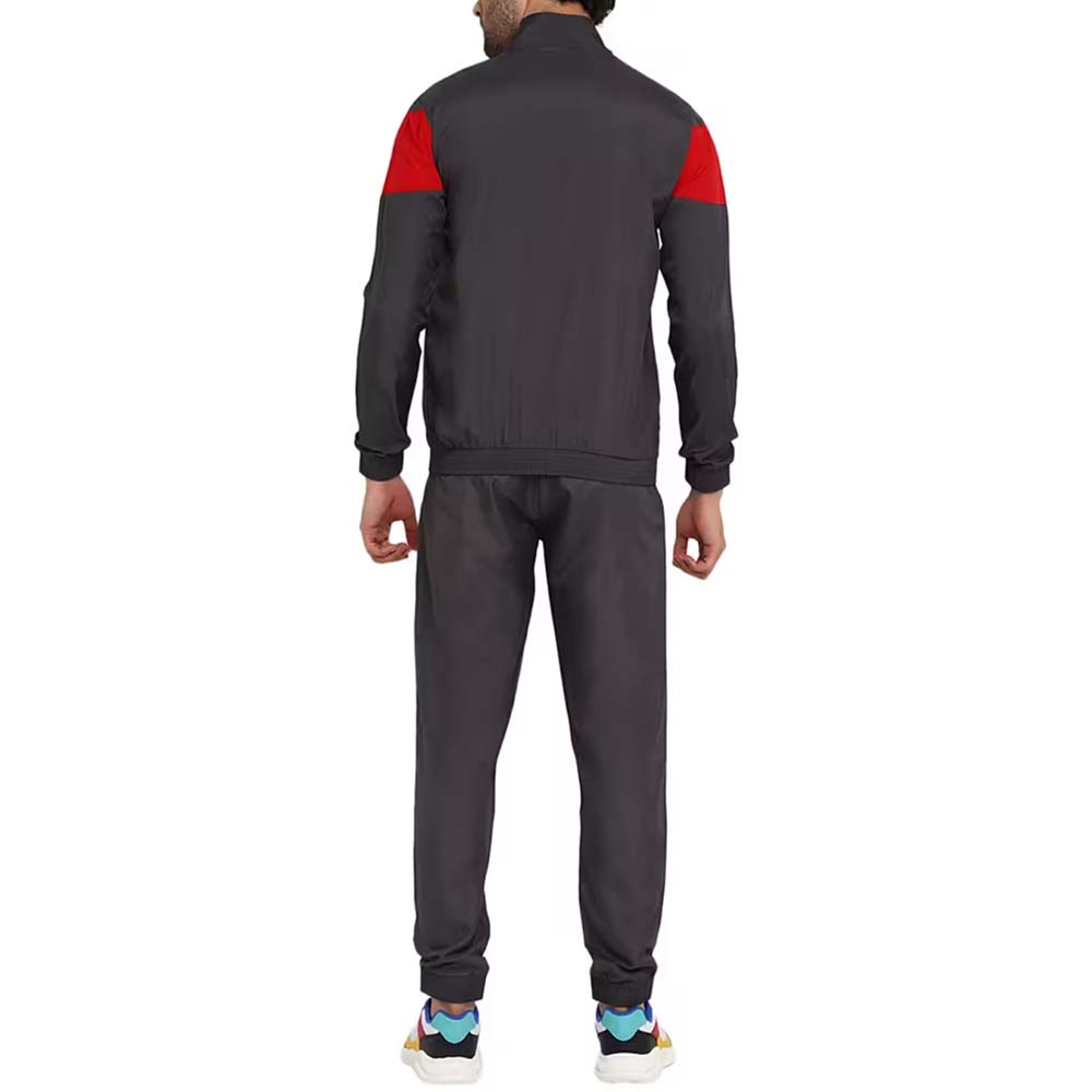 Block Zipper Track Suit Men - Image 4