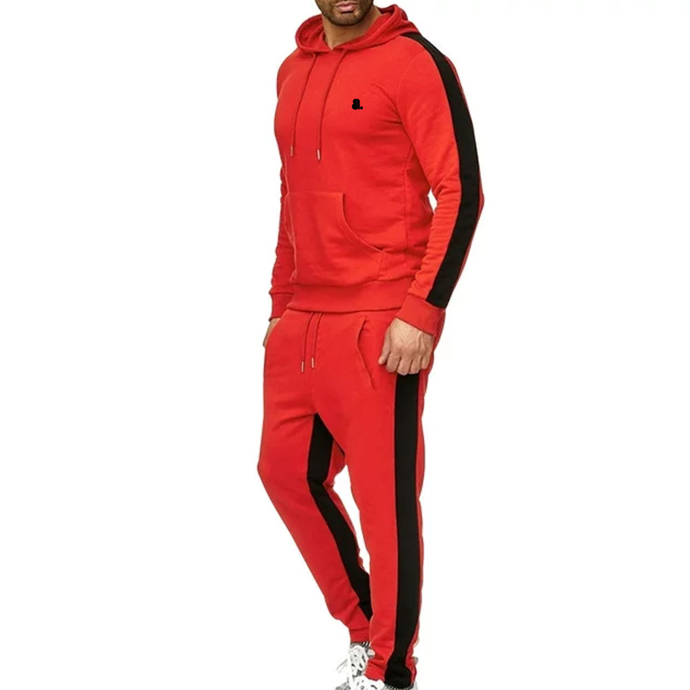 Block Pull Over Track Suit Men