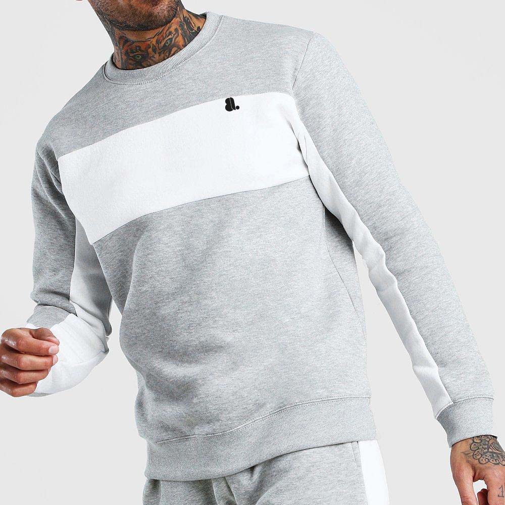 Block Pull Over Track Suit Men