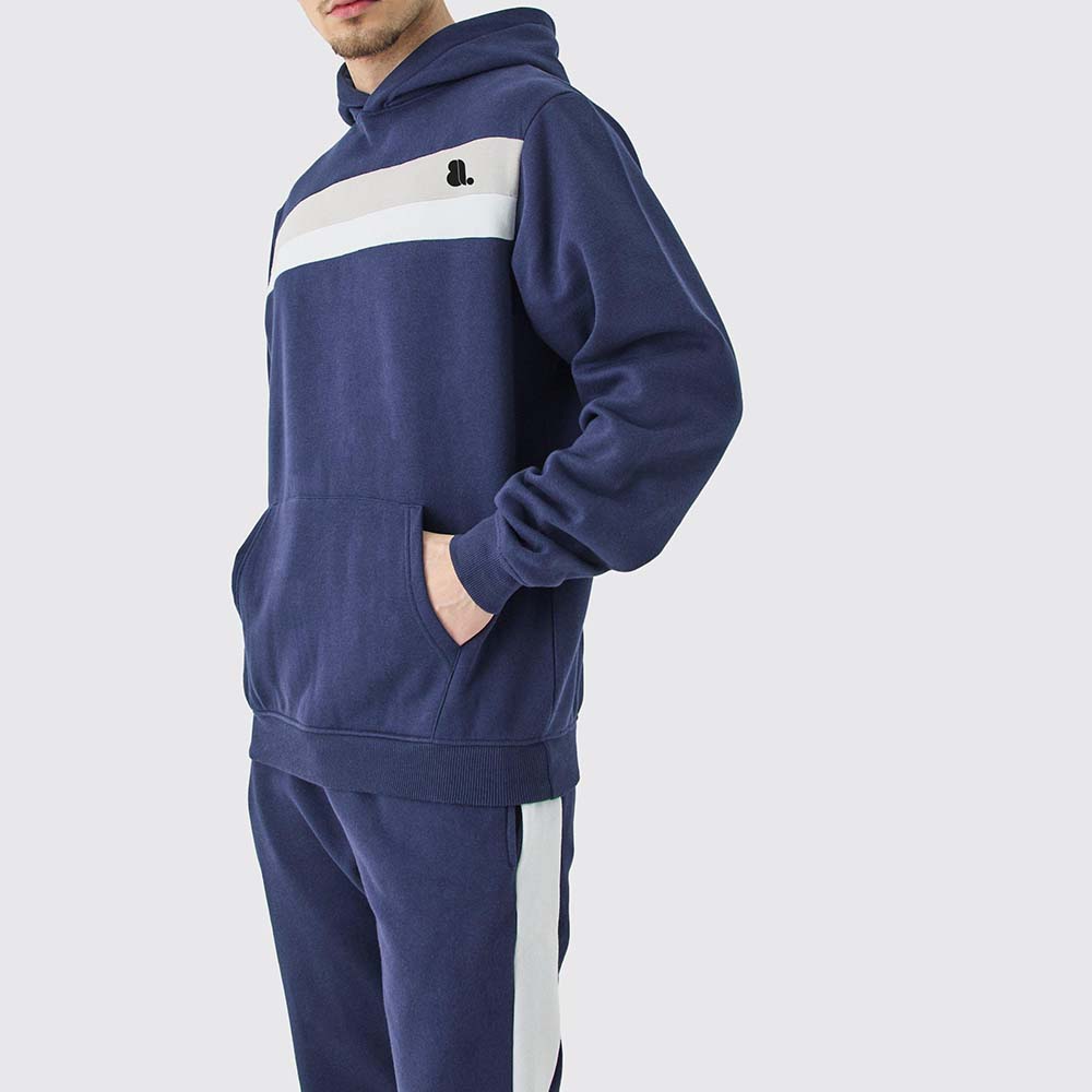 Block Pull Over Track Suit Men