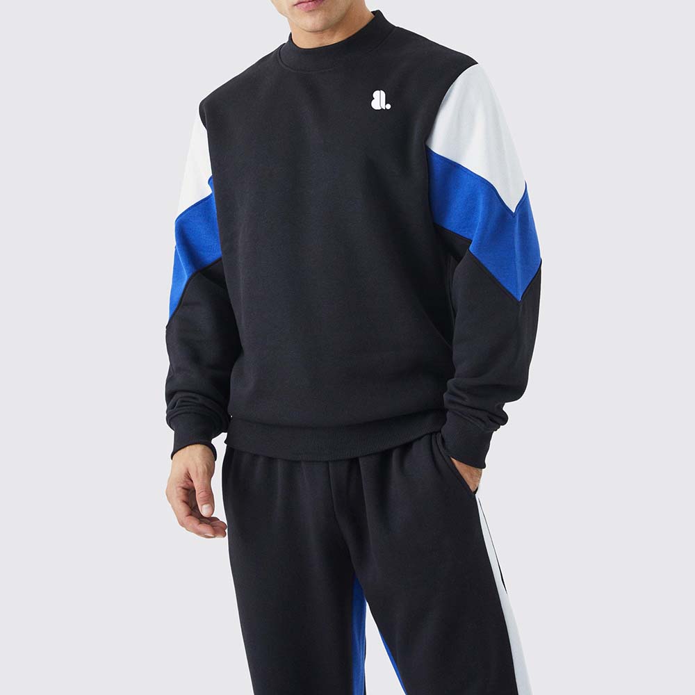 Block Pull Over Track Suit Men
