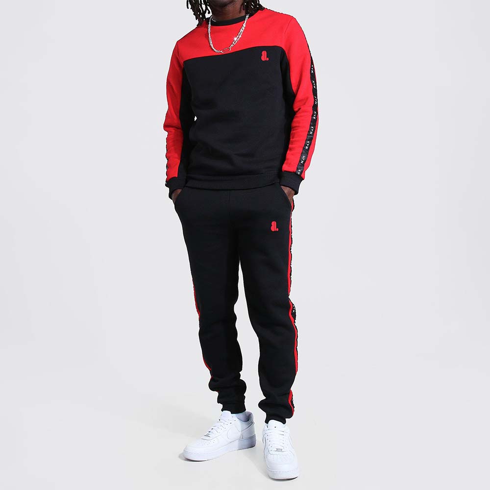 Block Pull Over Track Suit Men