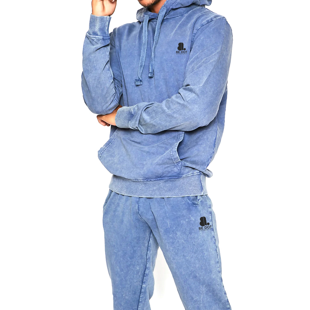 Acid Wash Pull Over Track Suit Men - Image 3