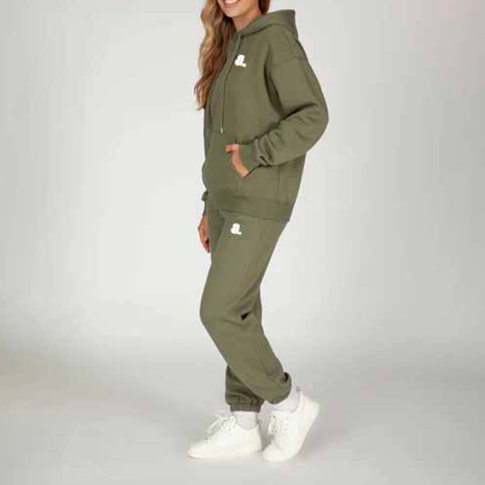 Single Color Pull Over Track Suit Women