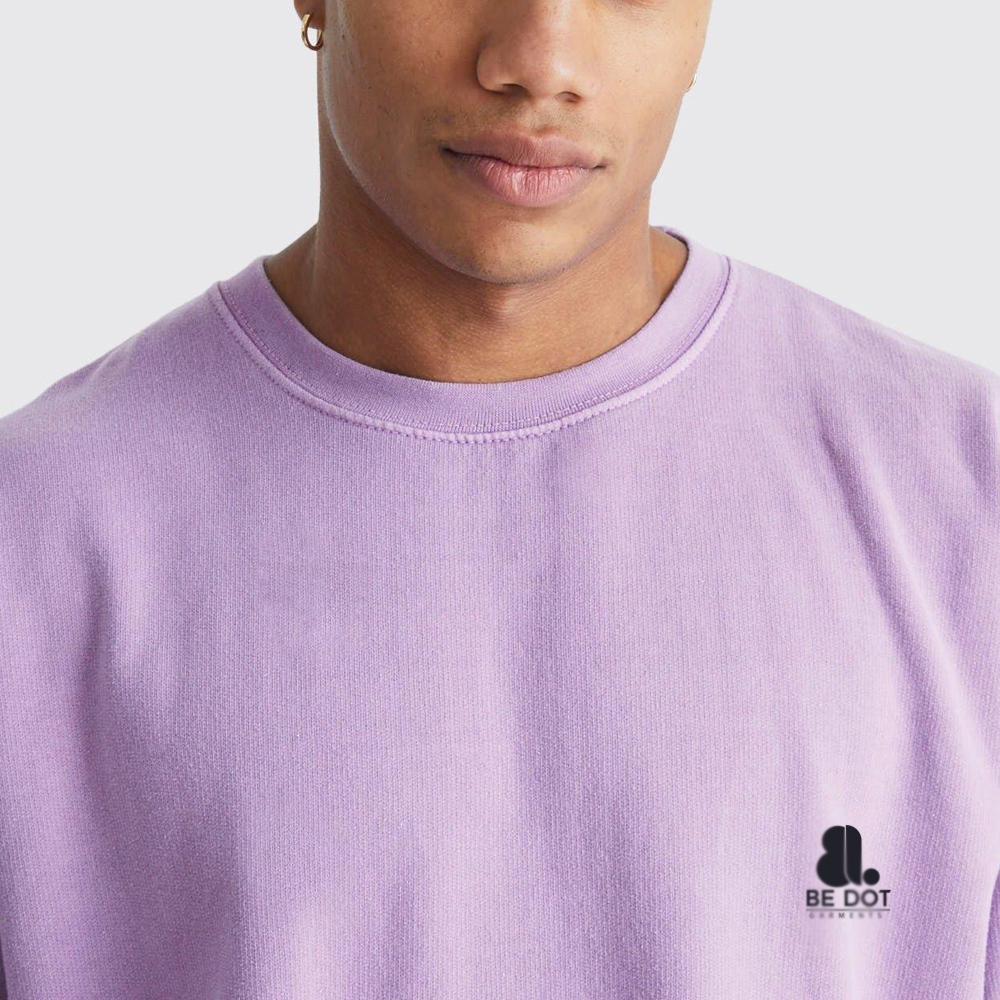 Men Acid Wash Sweat Shirt - Image 3