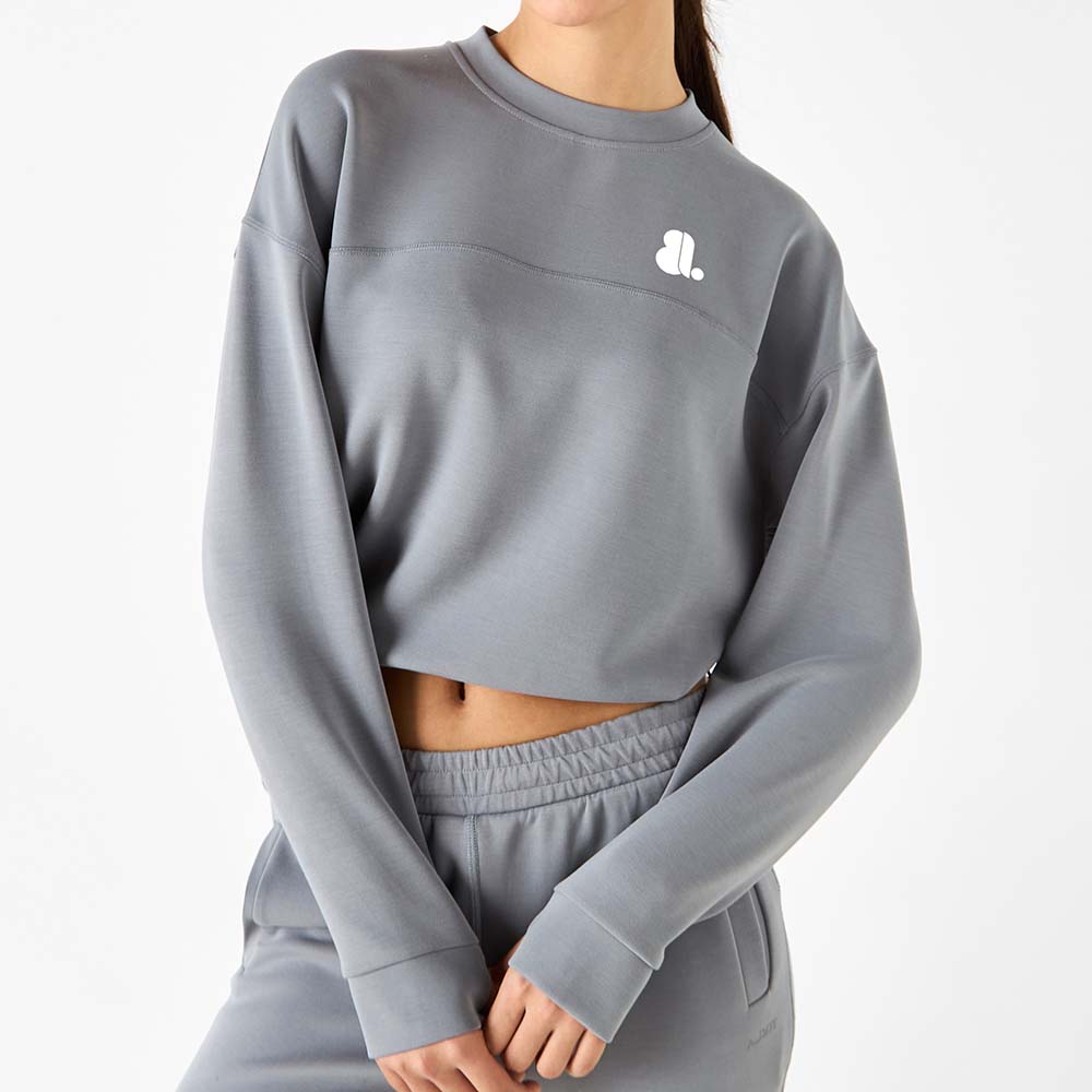 Women Crop Top Sweatshirt