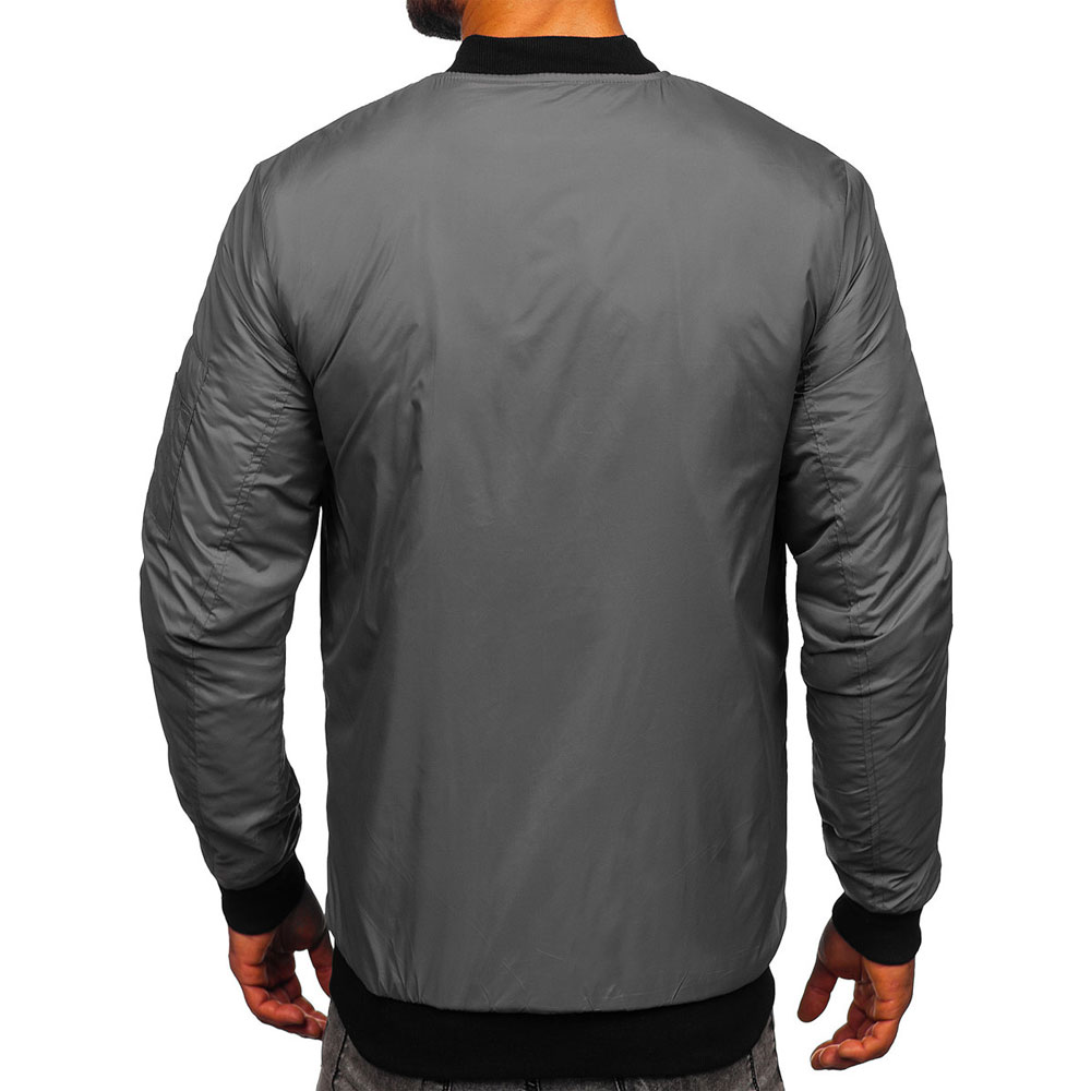 Men Bomber Jacket - Image 4