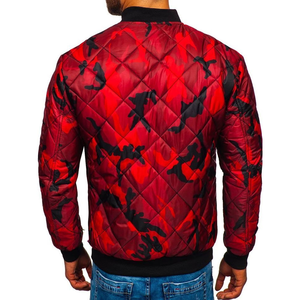 Men Bomber Jacket - Image 5