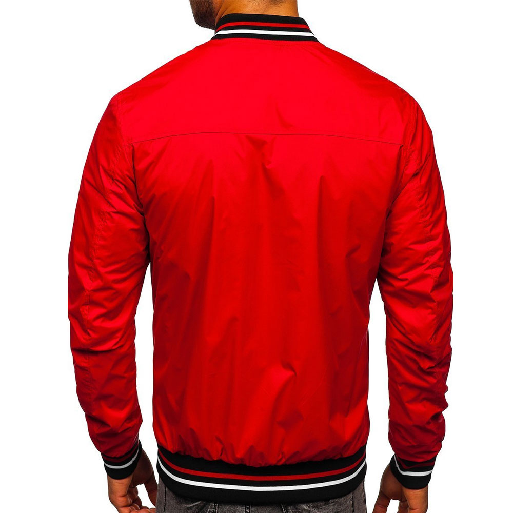 Men Bomber Jacket - Image 4