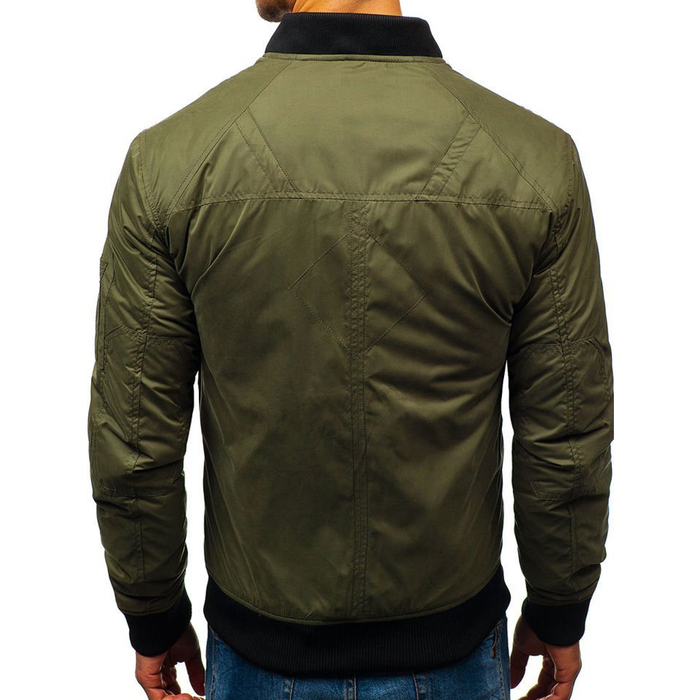 Men Bomber Jacket - Image 4