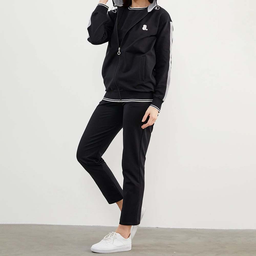 Block Zipper Track Suit Women - Image 3