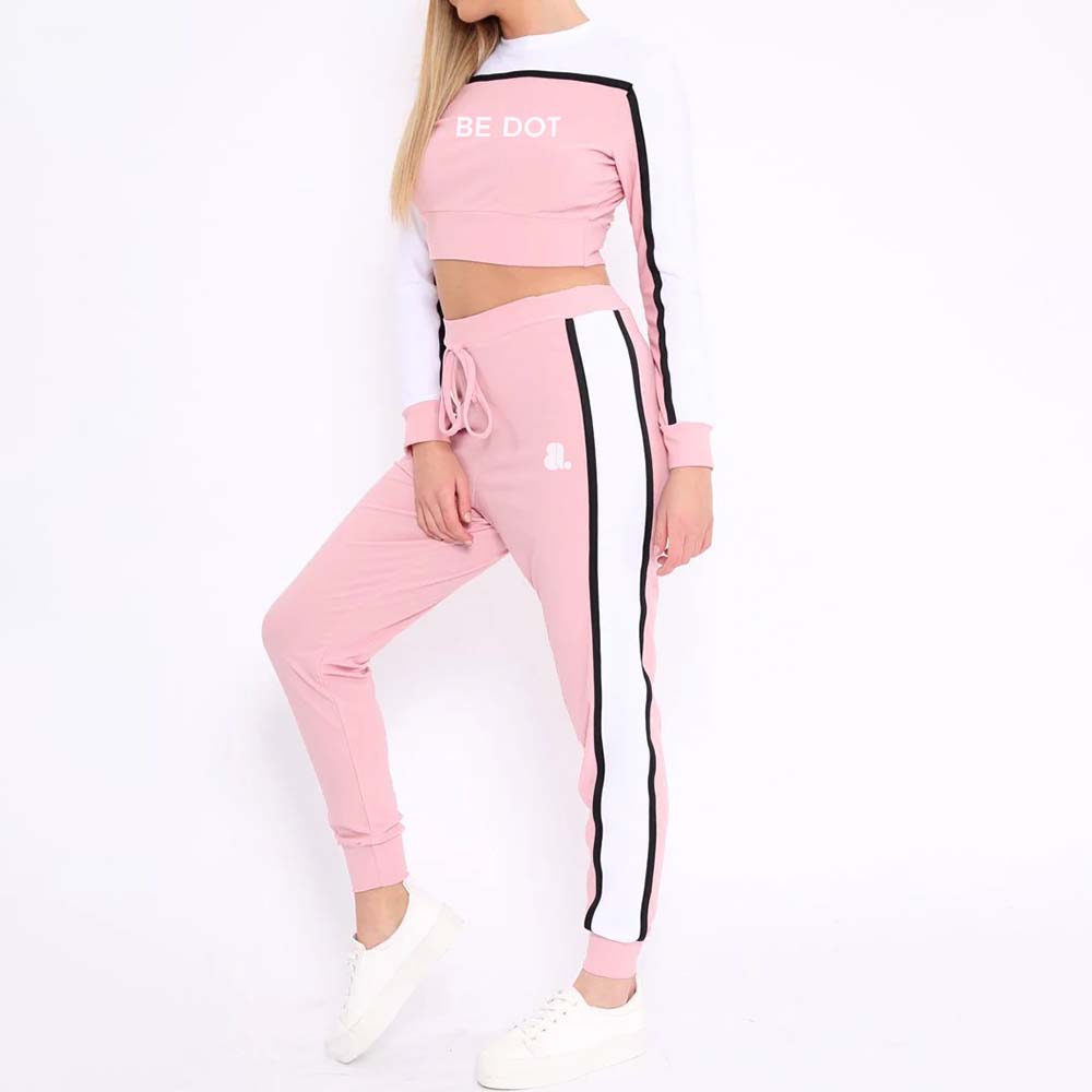 Block Pull Over Track Suit Women