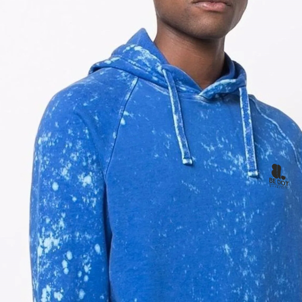 Acid Wash Pullover Hoodie Men - Image 6