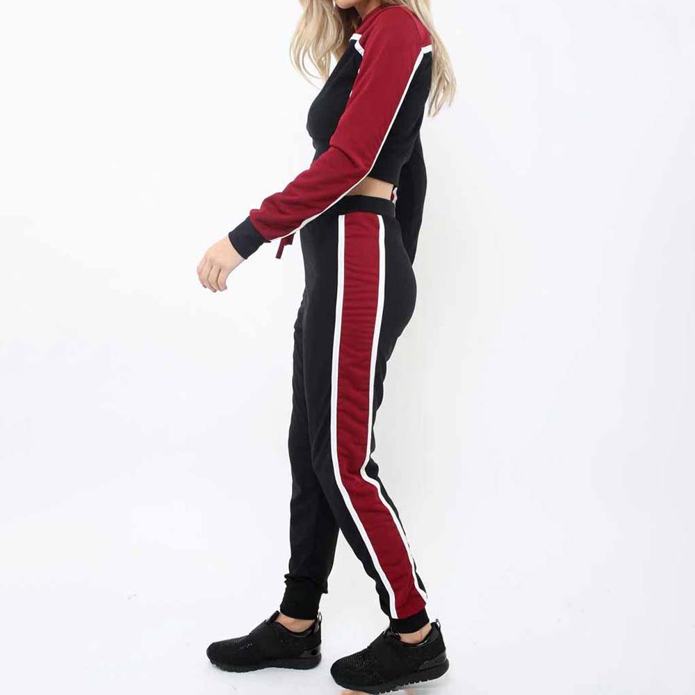 Block Pull Over Track Suit Women - Image 3