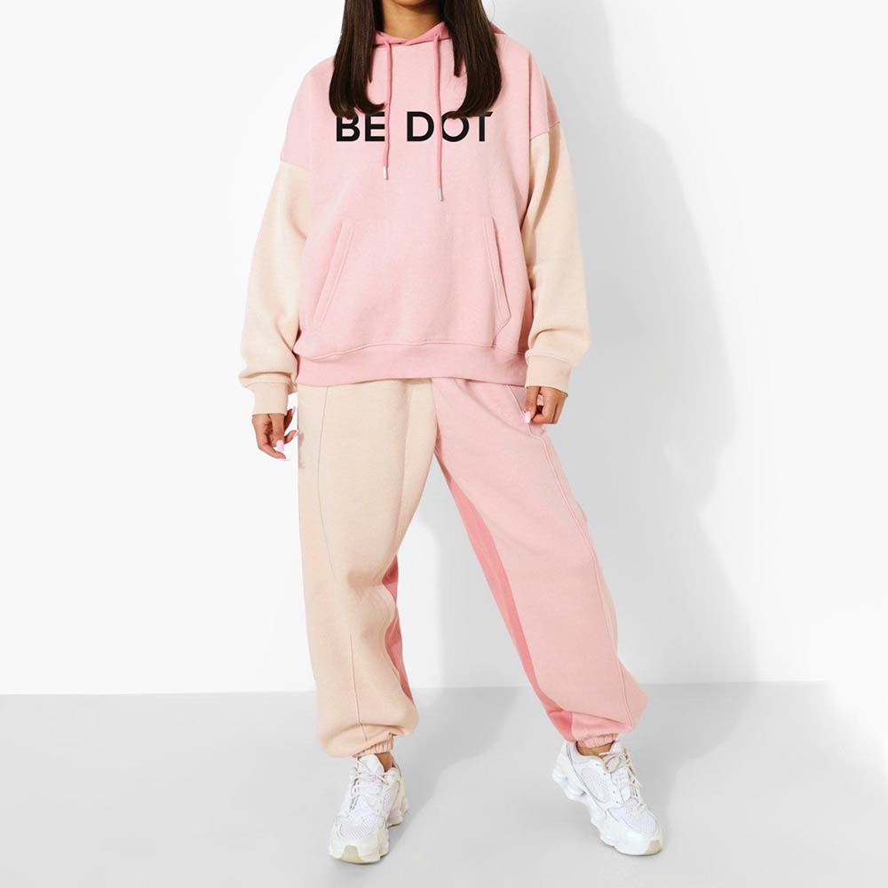 Block Pull Over Track Suit Women