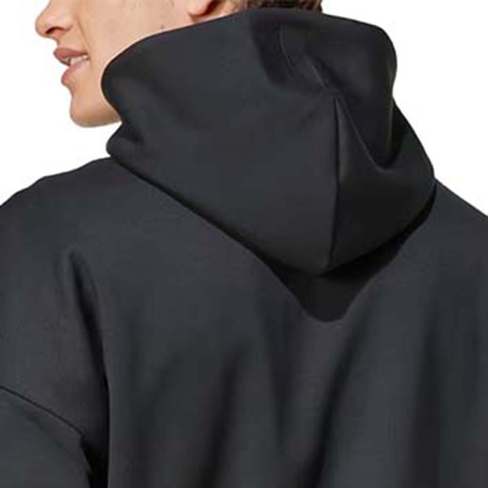 Single Color Zipper Hoodie Men - Image 3