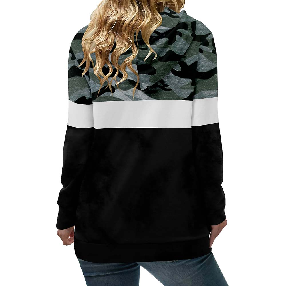 Blok Pull Over Hoodie Women - Image 4