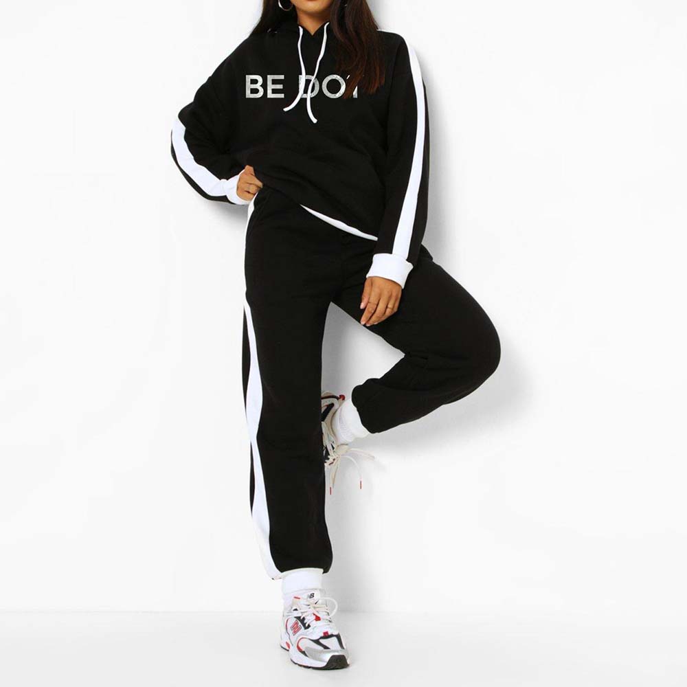Block Pull Over Track Suit Women