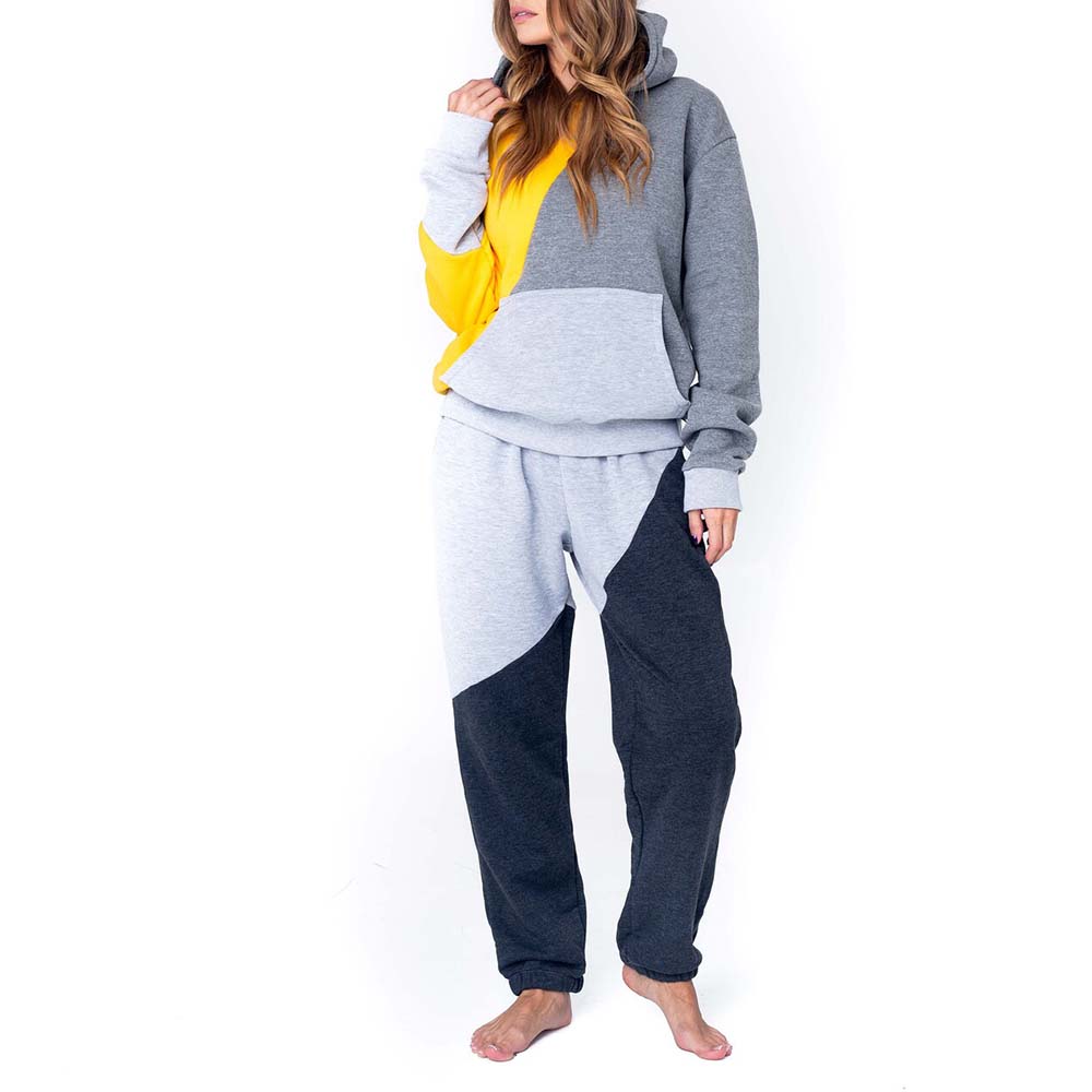 Block Pull Over Track Suit Women