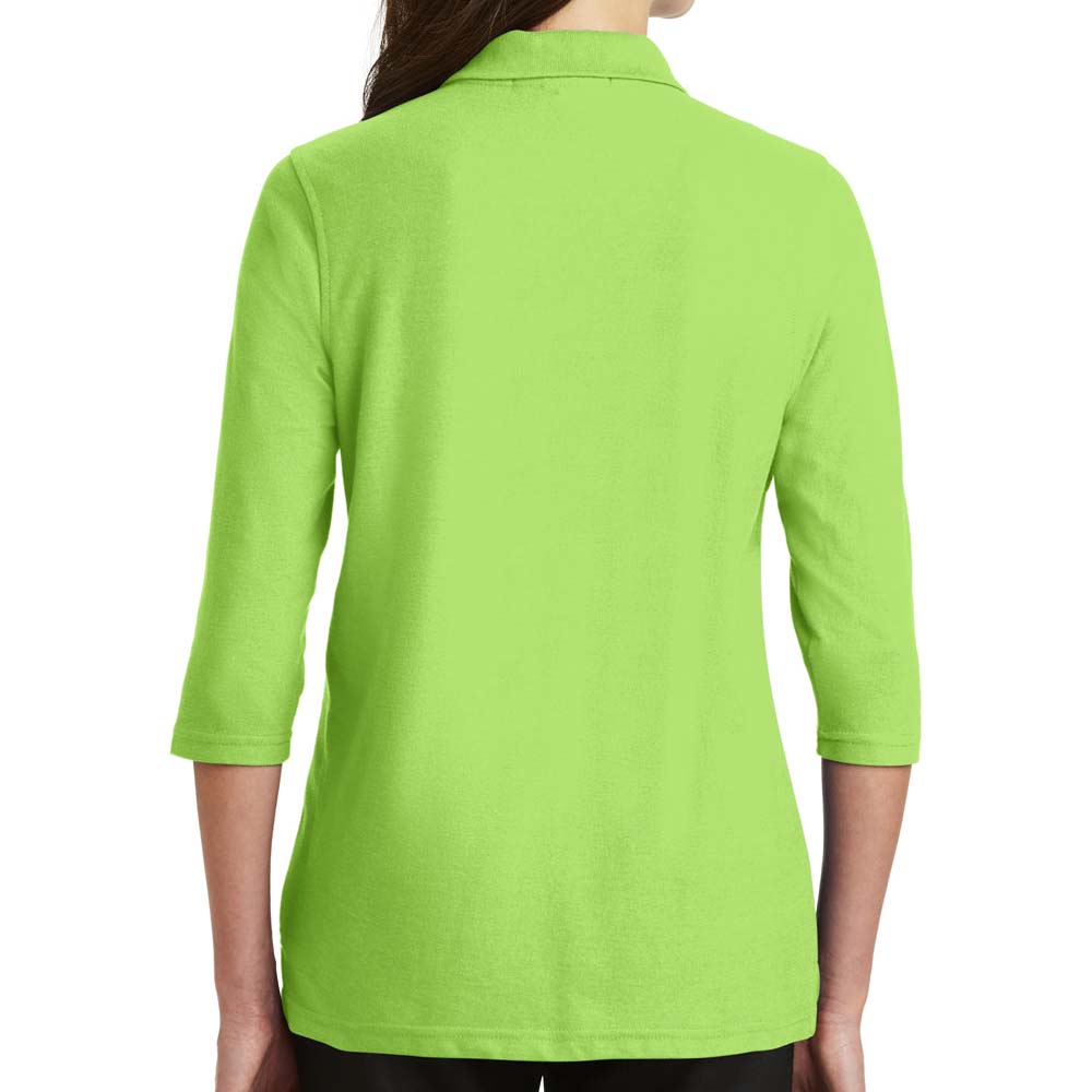 Women Long Placket Sleeve T-Shirt