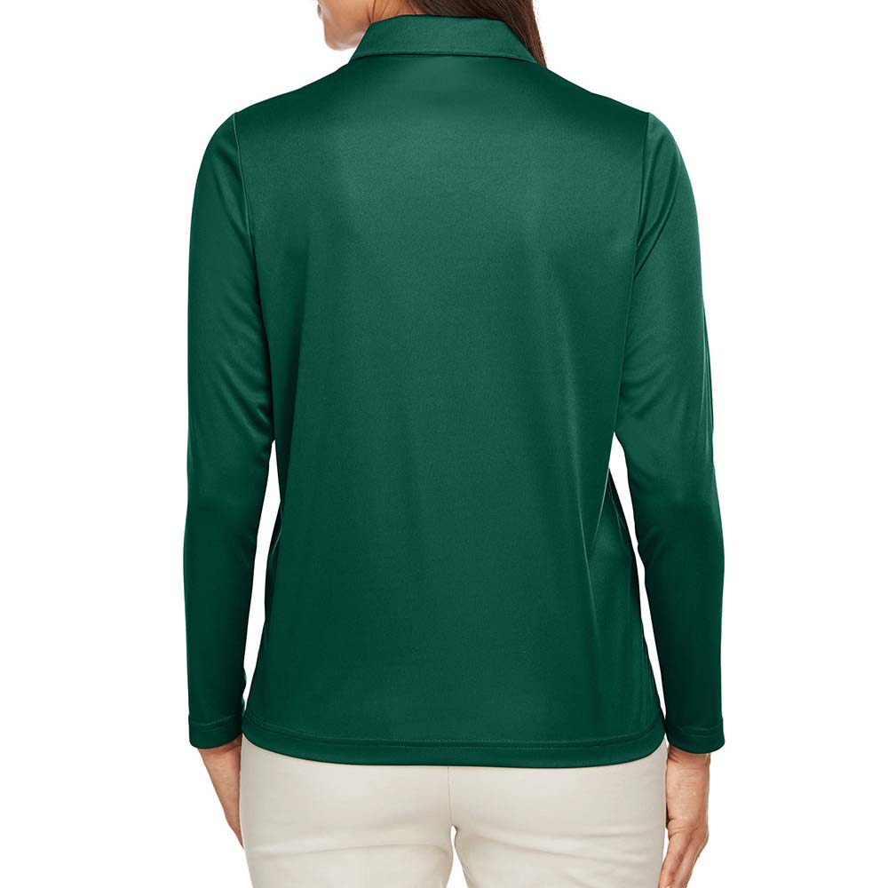 Women Long Placket Sleeve T-Shirt