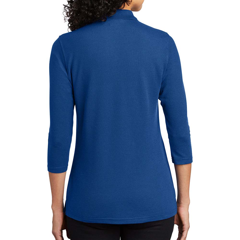 Women Long Placket Sleeve T-Shirt