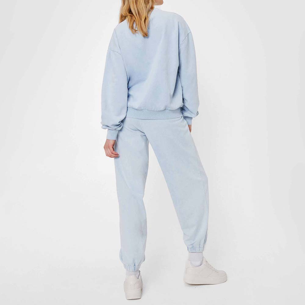 Acid Wash Pull Over Track Suit Women - Image 4