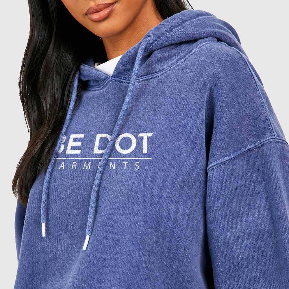 Acid Wash Pull Over Track Suit Women - Image 4