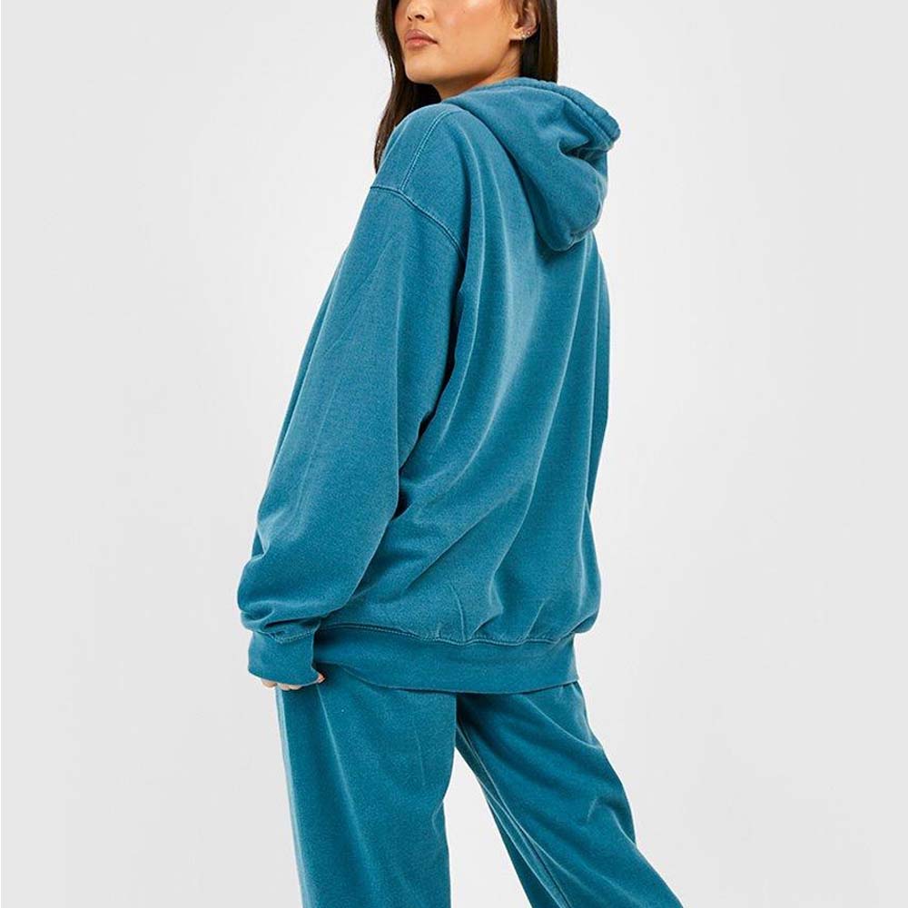 Acid Wash Pull Over Track Suit Women - Image 4