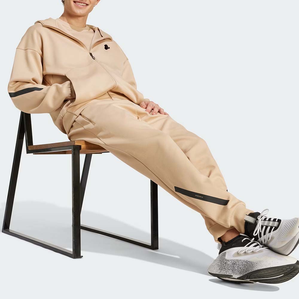 Single Color Zipper Track Suit Men