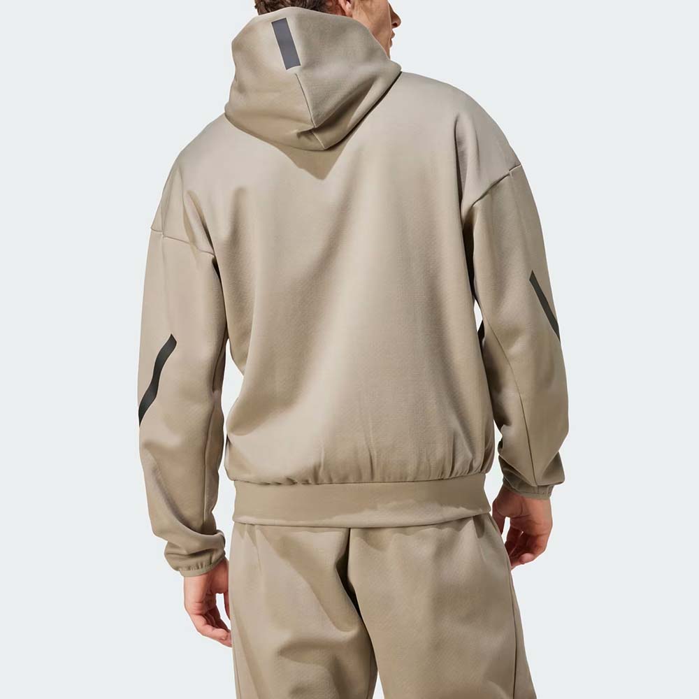 Single Color Zipper Track Suit Men - Image 4