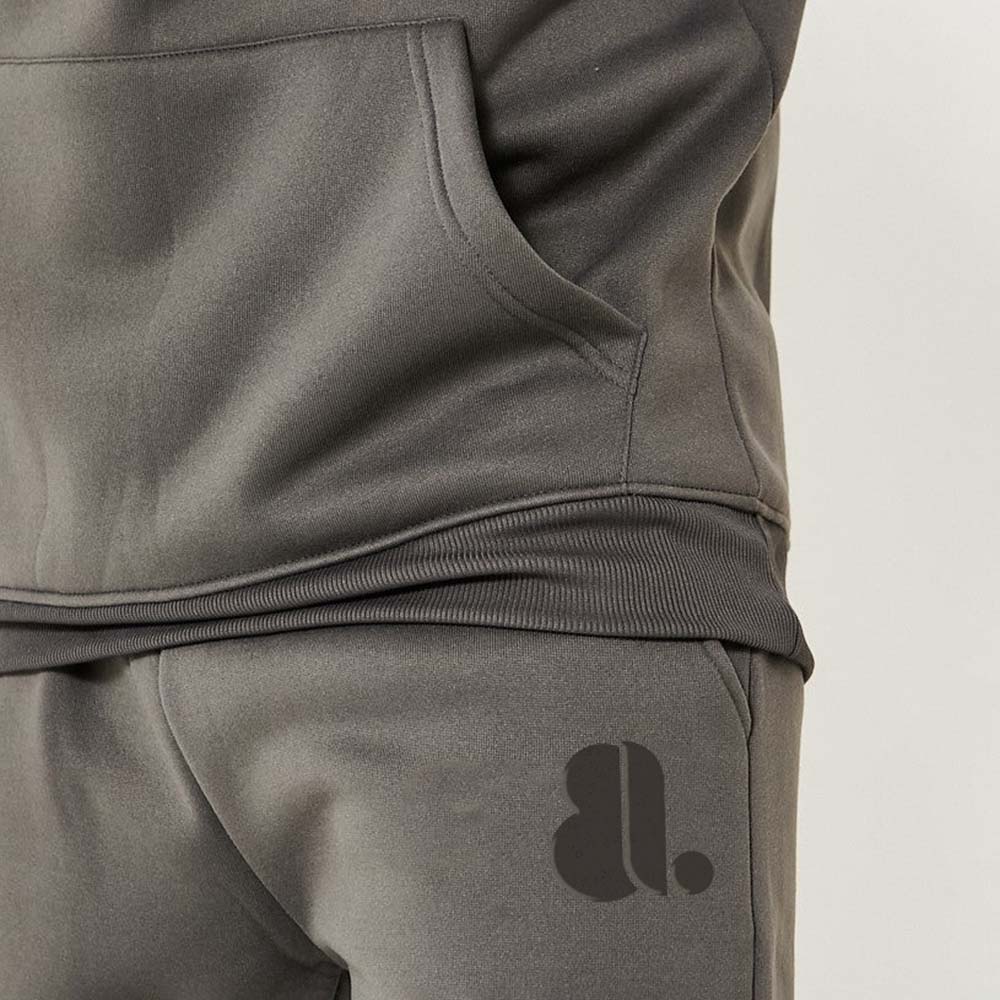 Single Color Pull Over Track Suit Men - Image 4