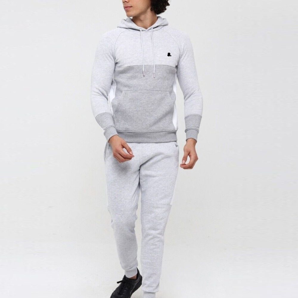 Block Pull Over Track Suit Men