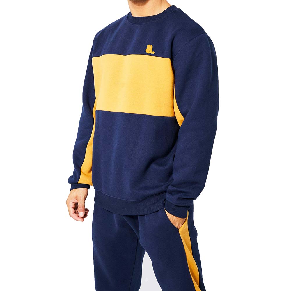 Block Pull Over Track Suit Men