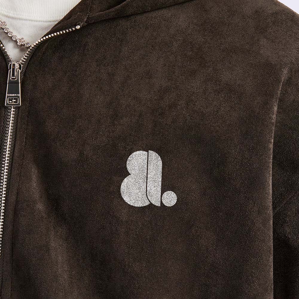 Acid Wash Zipper Track Suit Men - Image 4