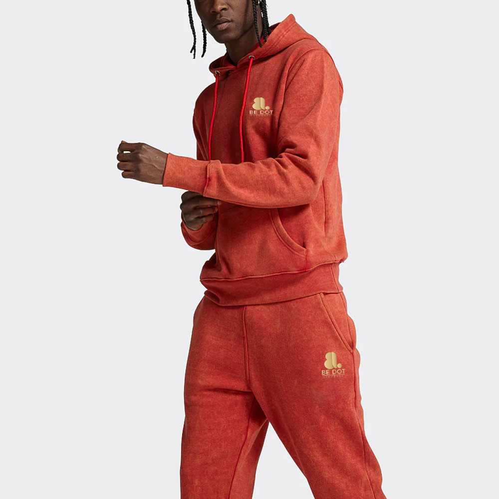 Acid Wash Pull Over Track Suit Men - Image 3