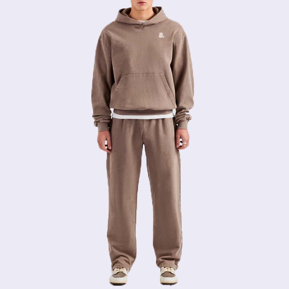 Acid Wash Pull Over Track Suit Men